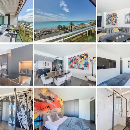 Apartment Nestor&jeeves - Le Royal Luxembourg - Sea View - Terrace Nice